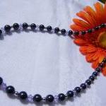 Deep Purple Swarovski Pearl..