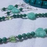 Necklace & Earrings Set, Gr..