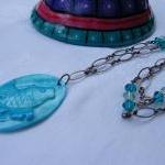 Necklace, Antique Copper Pl..